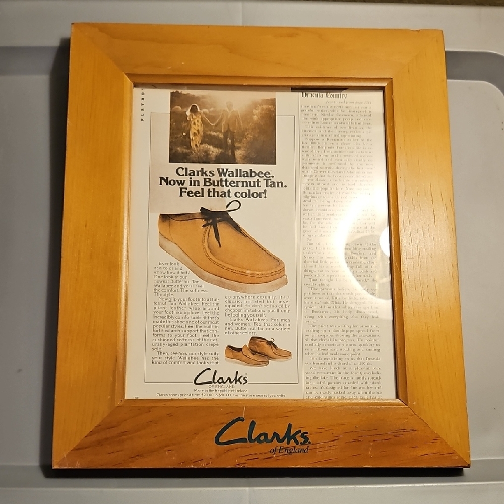 Clarks ENGLAND Picture Frame